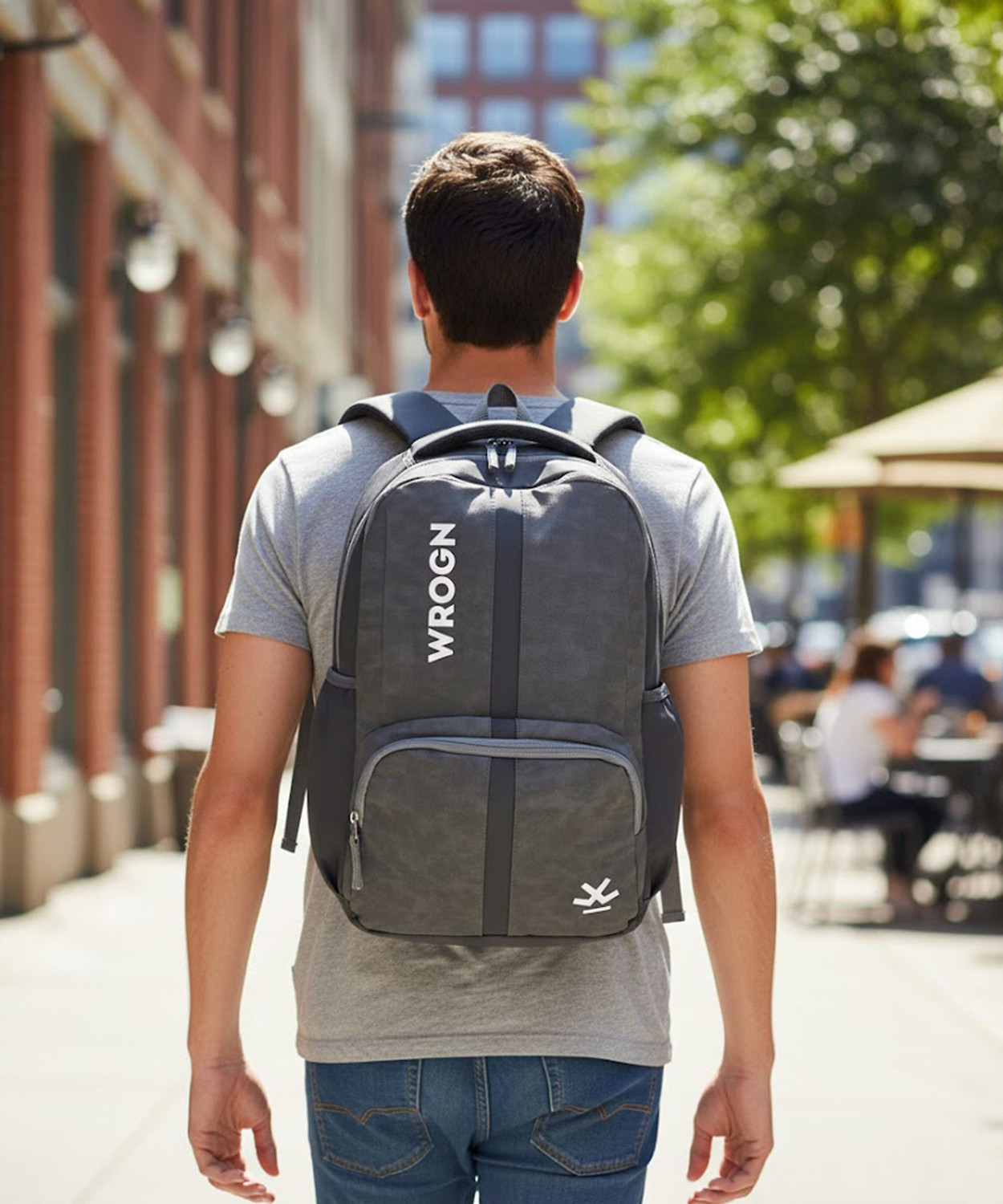 Image of WROGN Sierra Unisex Bag with rain cover Office /School /College /BusinessB-32L 32 L Backpack
