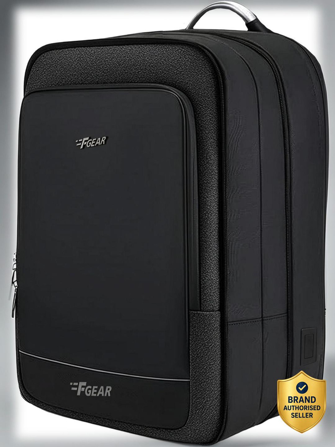 Image of F Gear Lucerne 41L Expandable Backpack|180 Full-Open Laptop Backpack|USB Charging Port 41 L Laptop Backpack