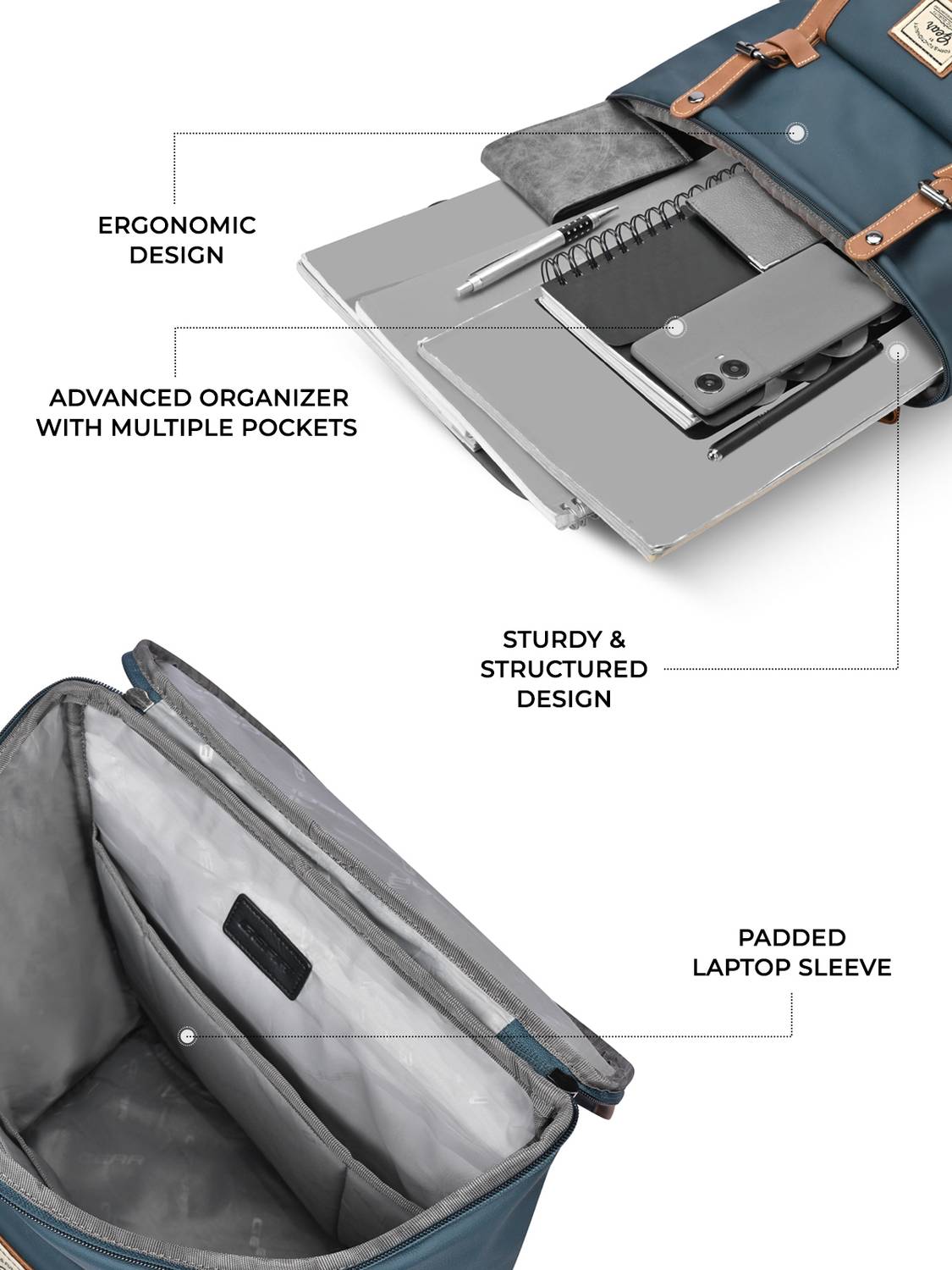 Gear Classic Anti Theft Knapsack 21L Laptop Backpack - Image 5