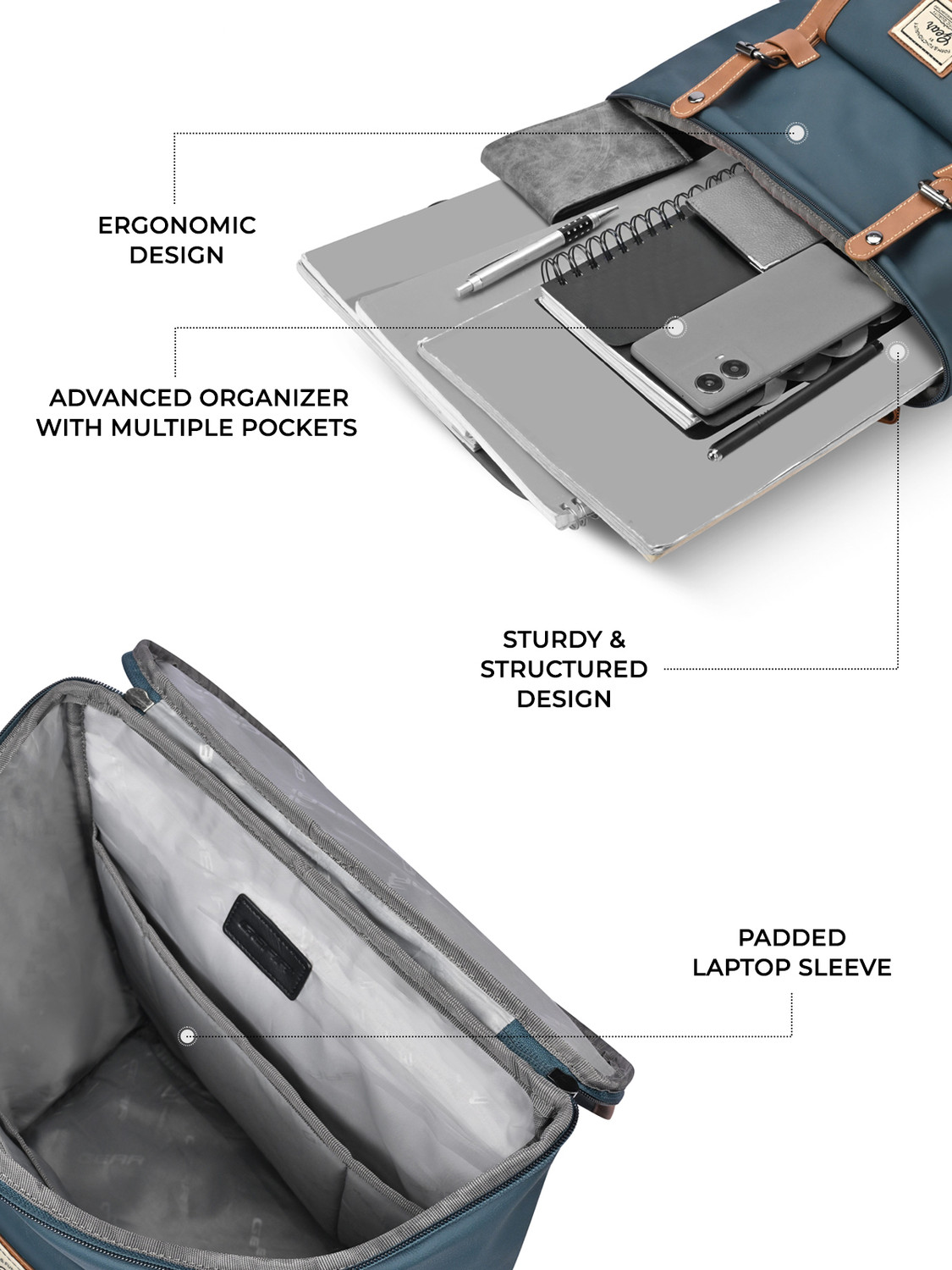 Image of Gear CLASSIC ANTI THEFT KNAPSACK 21 L Laptop Backpack