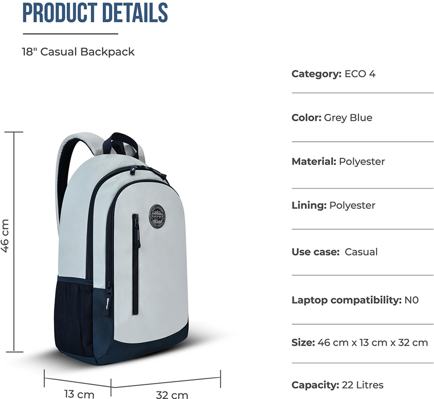 Image of Gear Eco 4 Backpack 19 L Backpack