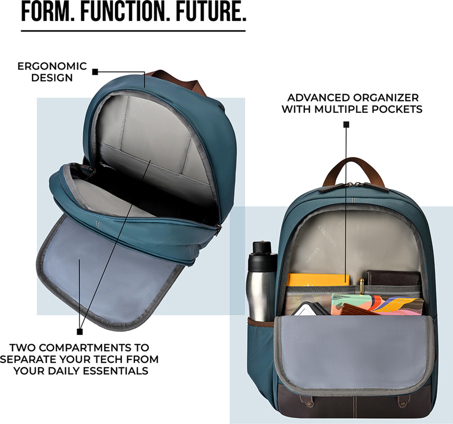 Image of Gear ECO CLASSIC DAYPACK 16 20 L Backpack