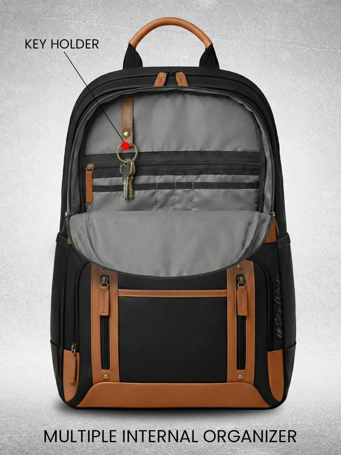 WROGN Urban Pro Classic Laptop Backpack 40L - Image 3