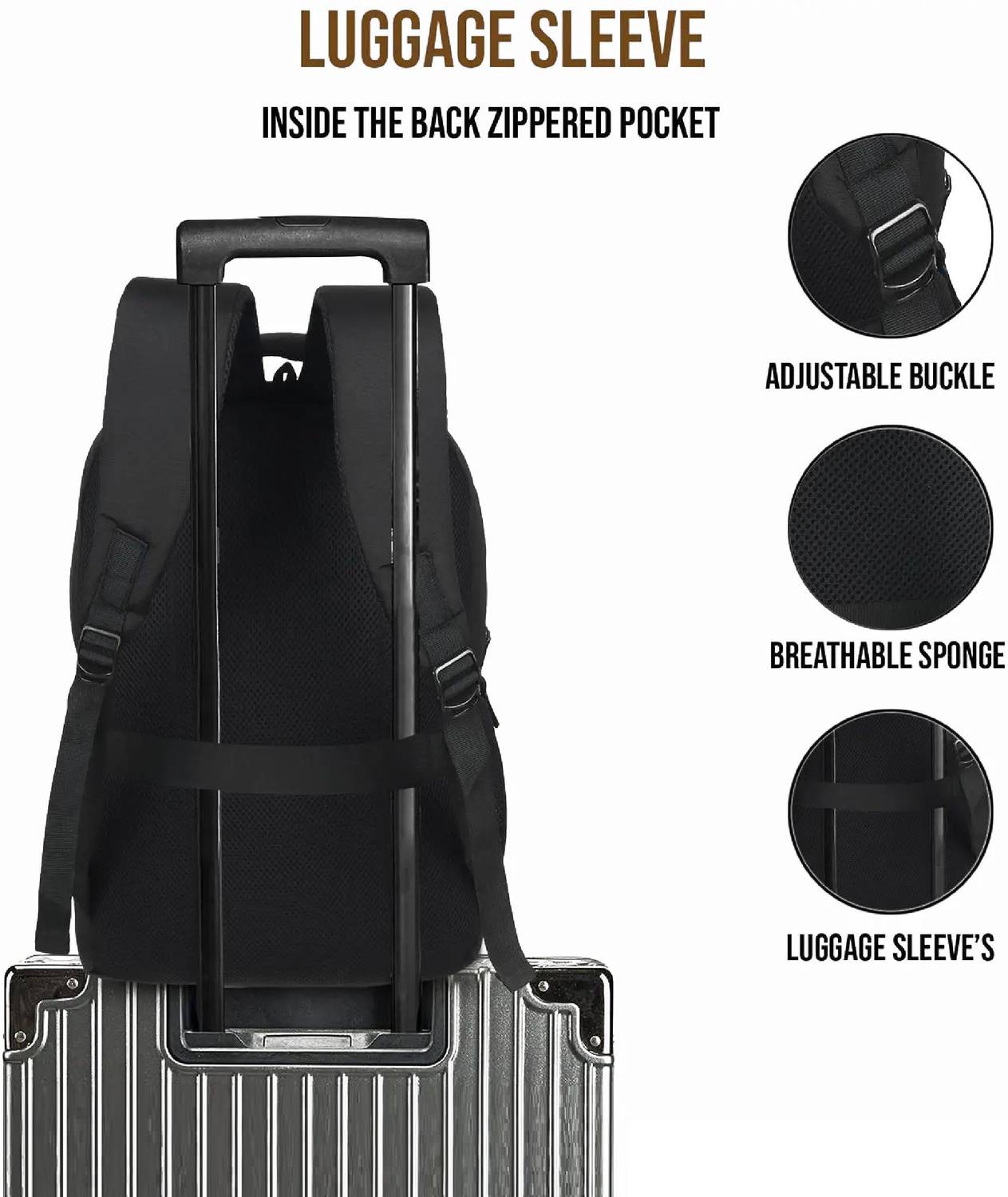 HP X Entry Backpack 7006 24L Lightweight Laptop Backpack - Image 5