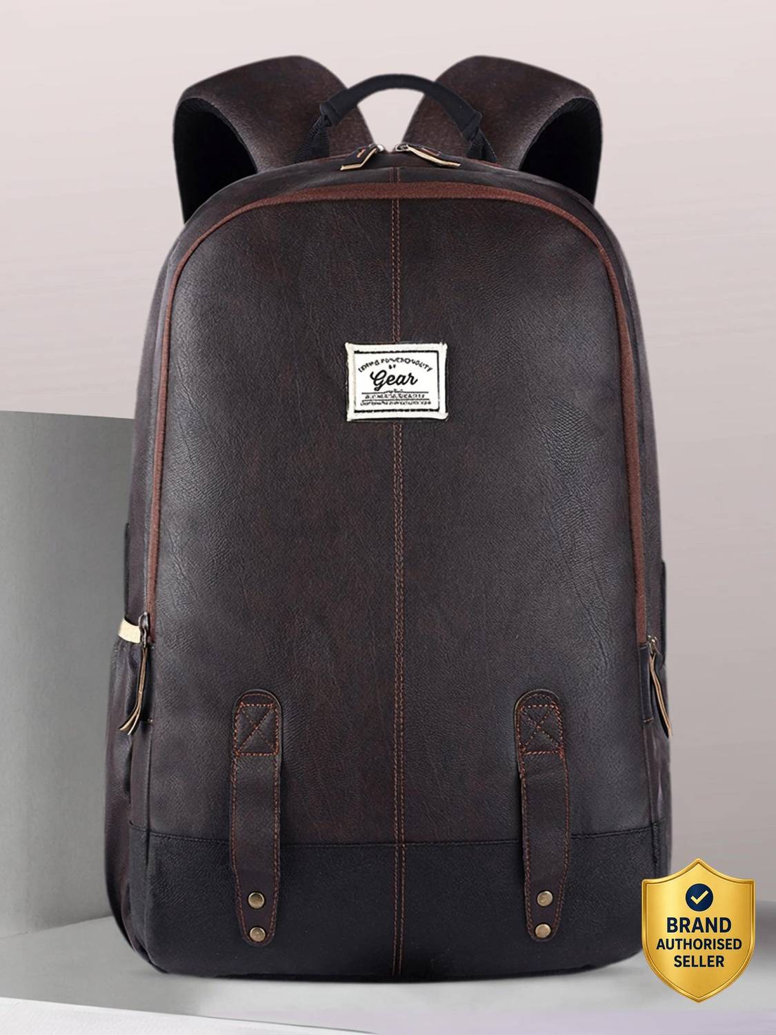 Gear Leather 28L Laptop Backpack