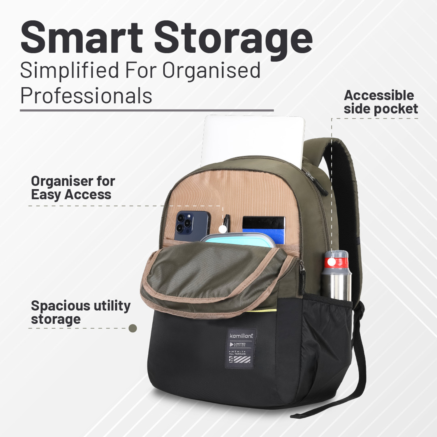 Image of Kamiliant by American Tourister FLUXOR 30 L Laptop Backpack