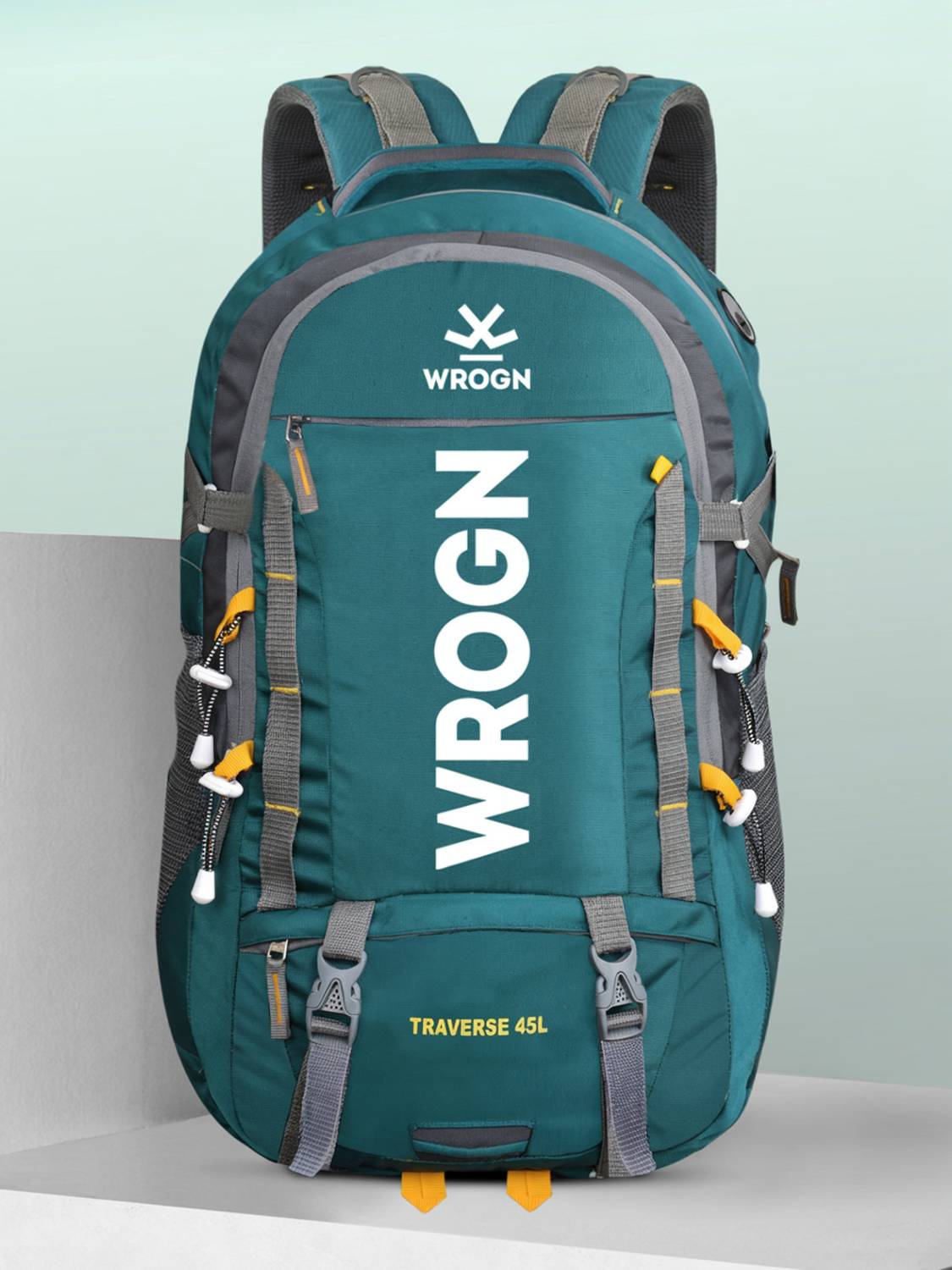 WROGN Heavy Duty Travel bag with Rain Cover 45 L Laptop Backpack