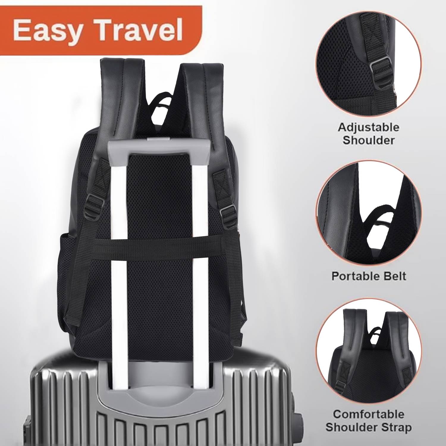 SAULT 35L Casual Laptop Backpack - Image 4