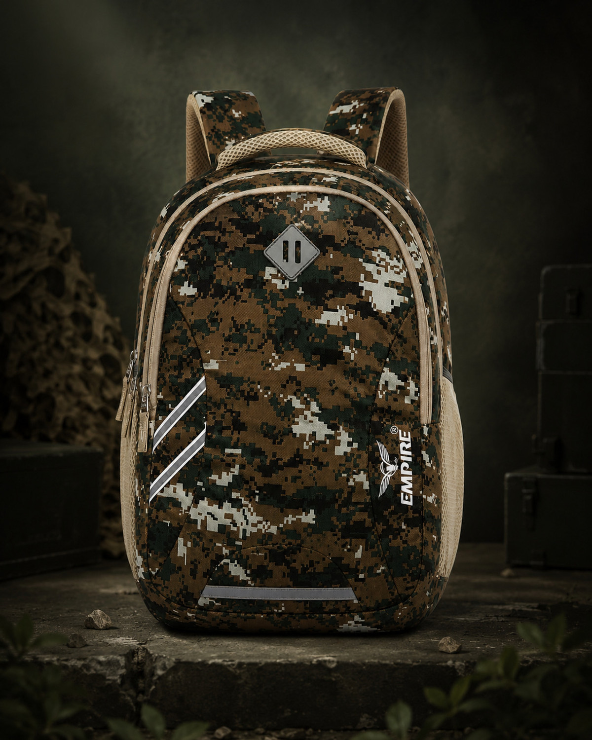Image of EMPIRE Casual Polyester Laptop Travel Office College School Unisex Backpack 35 L Laptop Backpack