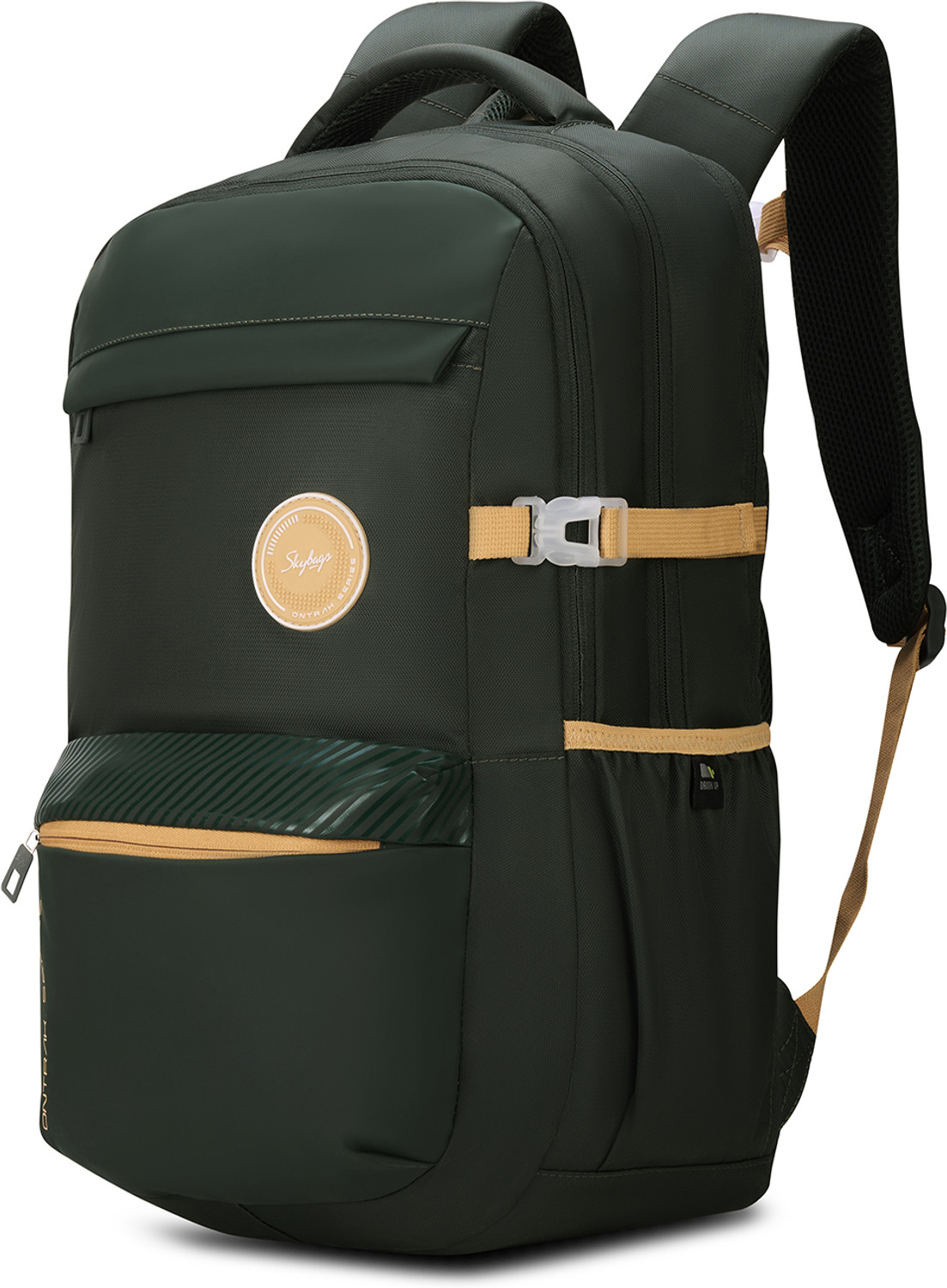 Image of SKYBAGS Ontrak 17 inch Compatible Laptop Backpack with 3 Specious Compartments & Rain Cover 30 L Laptop Backpack
