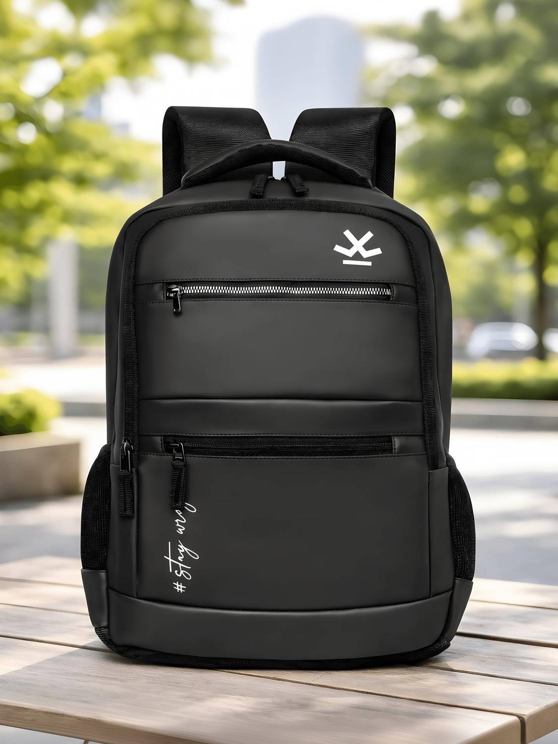 WROGN VINTAGE Anti-Theft 35L Laptop Backpack - Image 1