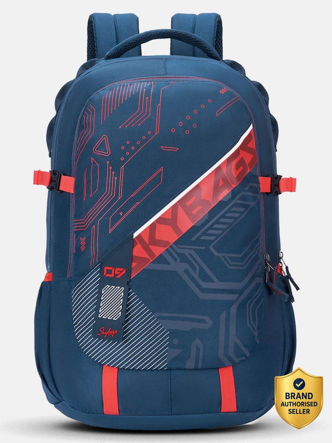 SKYBAGS Vesper 40L Navy Laptop Backpack - Image 1