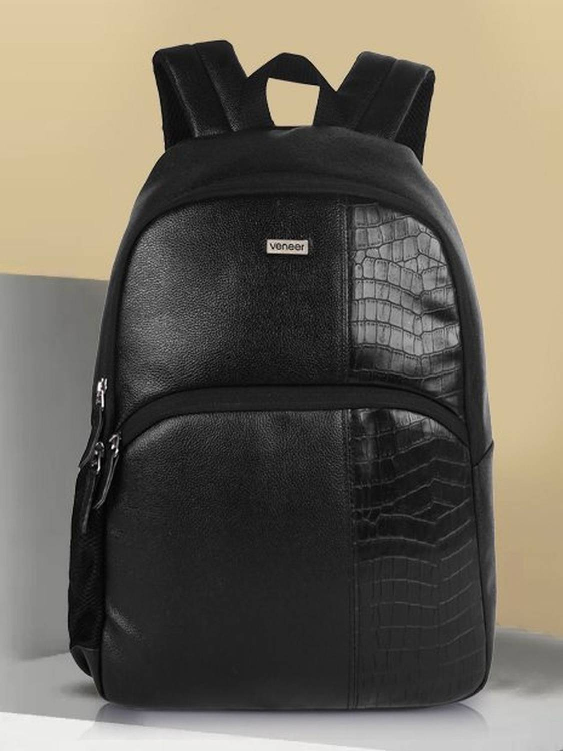 Veneer 25L Vegan Leather Croco Fusion Backpack
