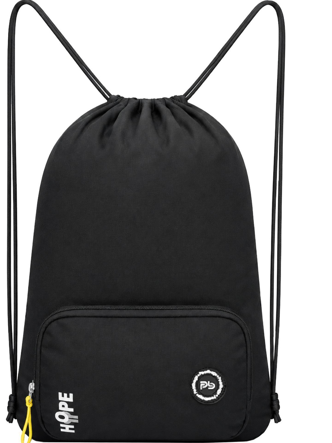 Image of PB Pearl Bags Premium Polyester Drawstring / Dori Bag with Front Zip Pocket (46.5x32.5X11 CM) 17 L Backpack