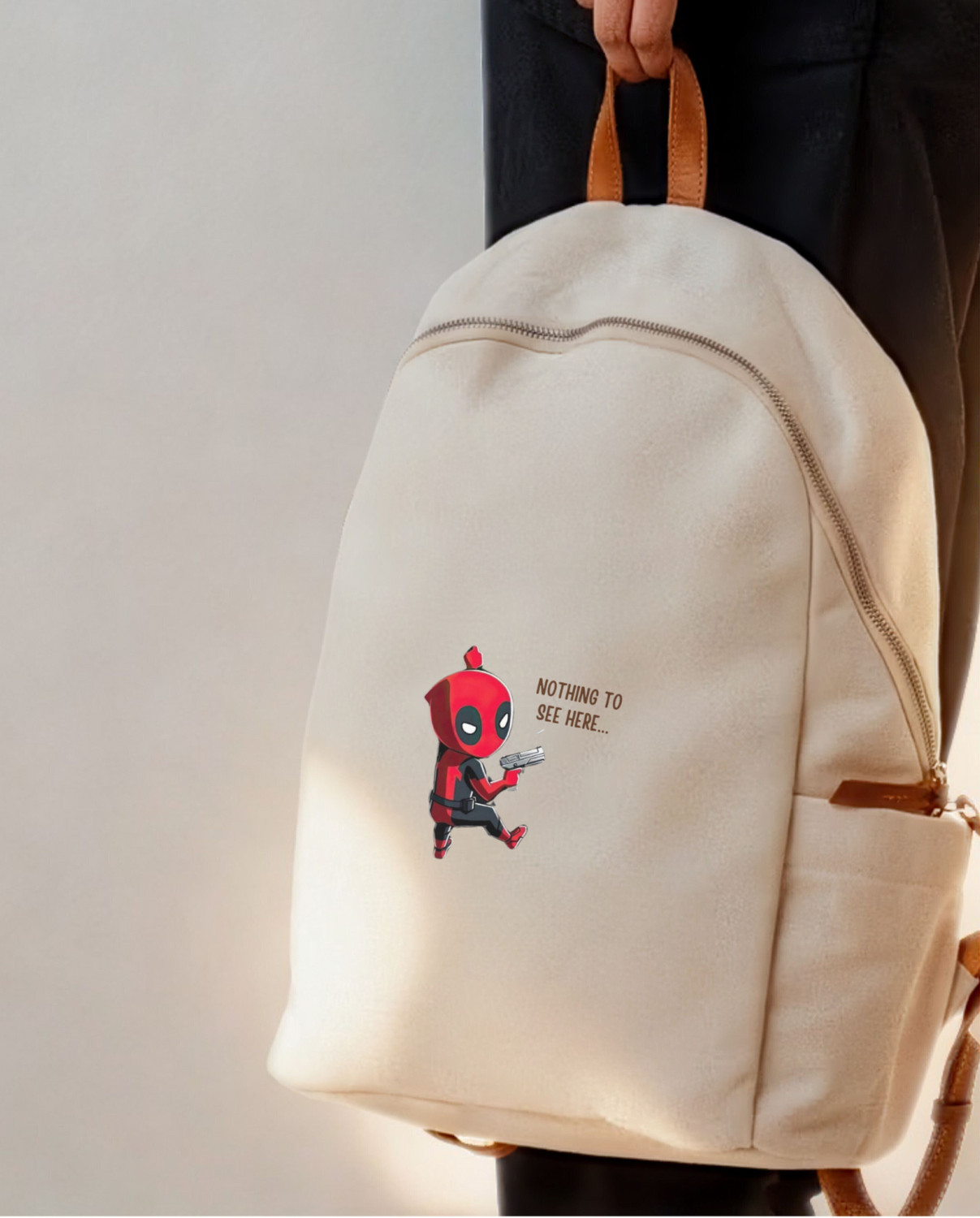 Image of Cavora Versatile Canvas Travel Backpack | Unisex Design for Office, College & Trave 12 L Backpack