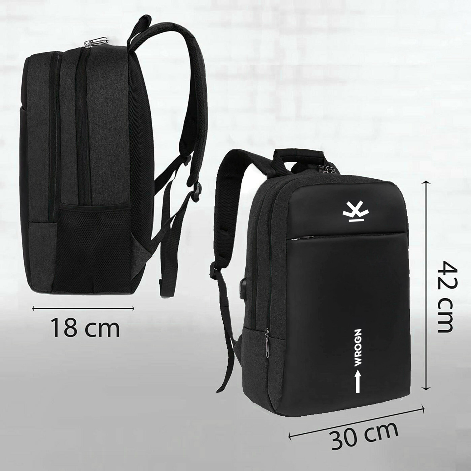 Image of WROGN Premium Quilty For Women And Men / Backpacks,Trending Backpack / School Bag 35 L Laptop Backpack