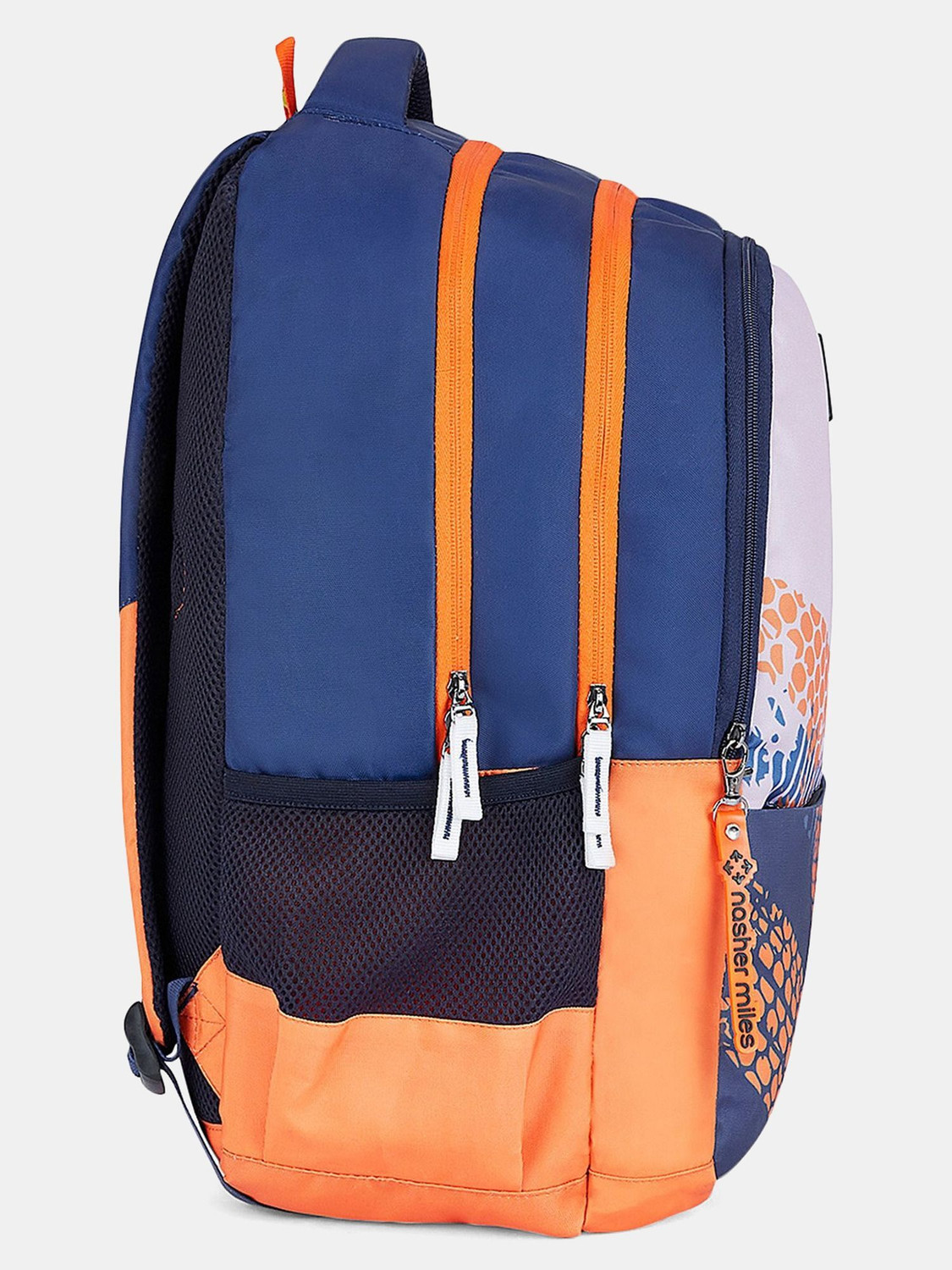 Image of NASHER MILES Kinetics | 3 Compartments | Rain Cover | Casual | College | School 45 L Laptop Backpack
