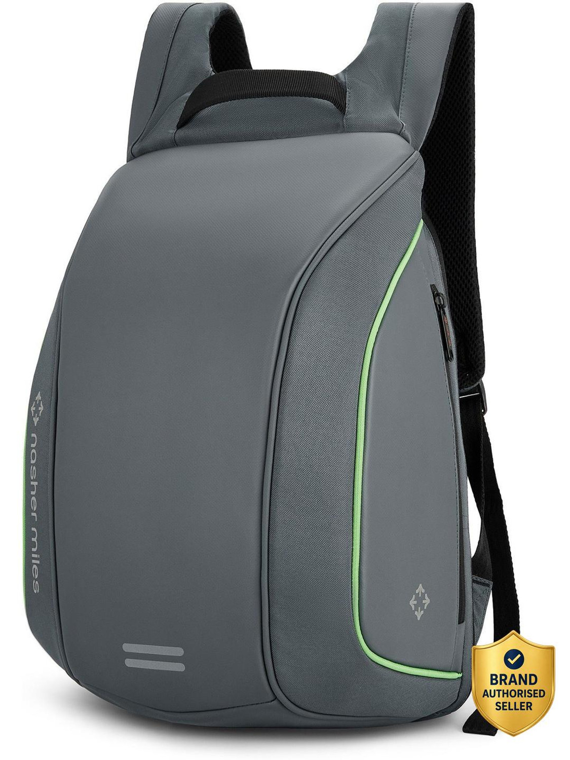 Image of NASHER MILES Monash Laptop Backpack Premium PVC Polyester Reflective Rider for Travel Office 34 L Laptop Backpack
