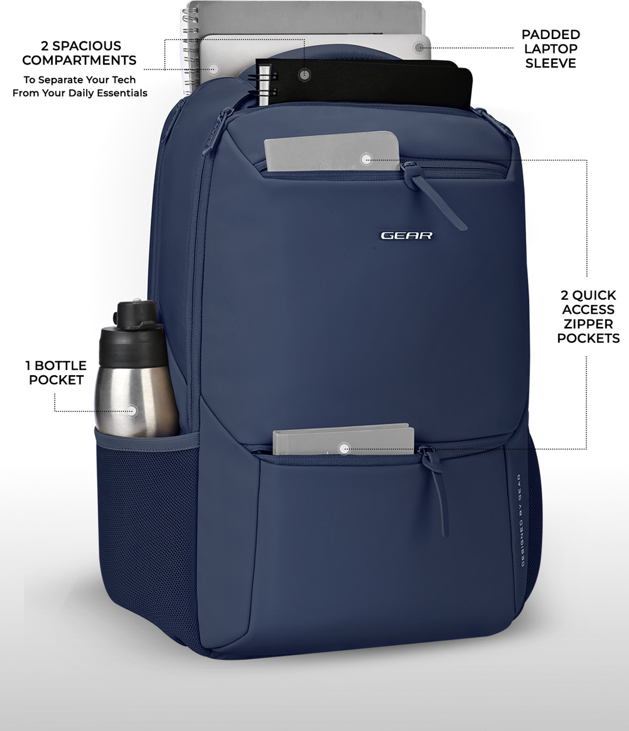 Image of Gear Armour Laptop Backpack 28 L Laptop Backpack