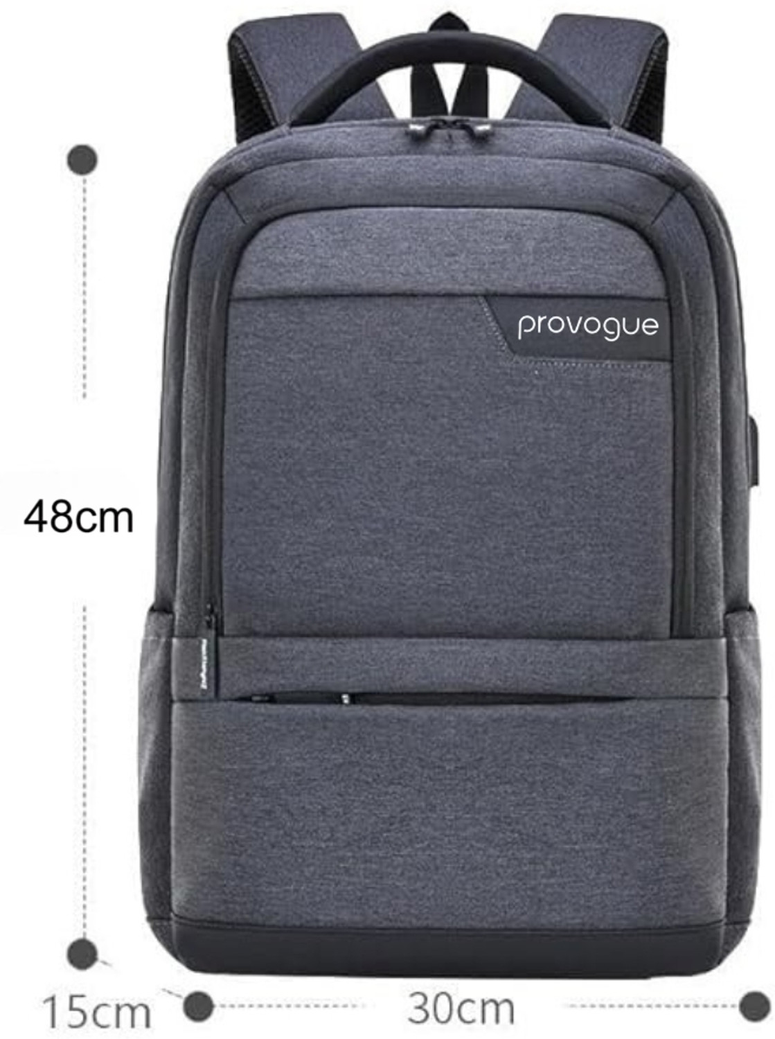 Image of PROVOGUE backpack school bag laptop bag office college travel backpack(S-19*13) 30 L Backpack