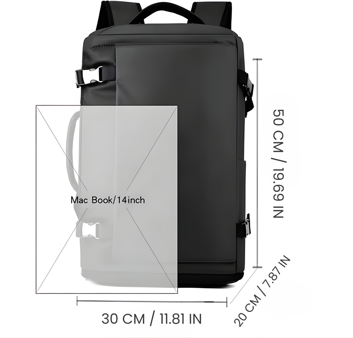 Image of LYFCO Travel Laptop Backpack 60 L Backpack