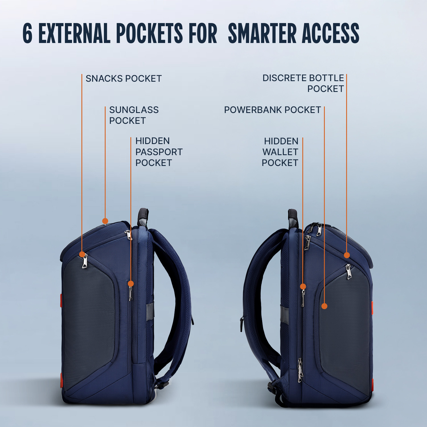 Image of Uppercase Vortex Alphatech Pro 15.6 inch Laptop Backpack with iPad Compartment & Snaplift Tech 22 L Trolley Laptop Backpack