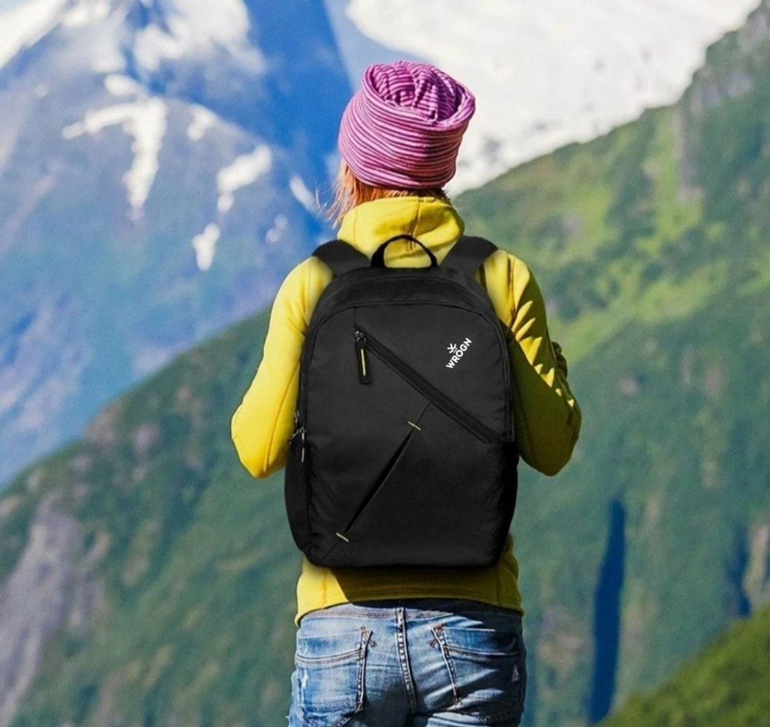 Image of WROGN Multi-Use Water-Resistant Backpack for Daily Use College Office Study and Travel 35 L Backpack