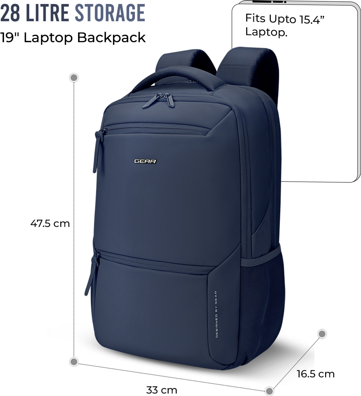 Image of Gear Armour Laptop Backpack 28 L Laptop Backpack
