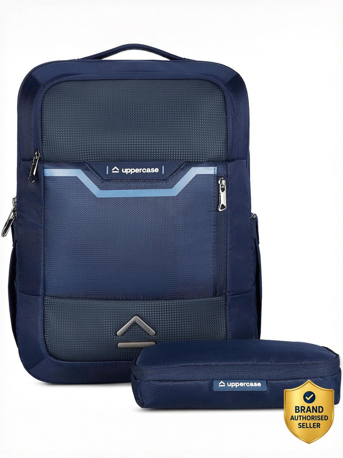 Image of Uppercase Edge Alphatech Pro 15.6 inch Laptop & iPad Compartment Sleek Bag with Snaplift Tech 20 L Laptop Backpack
