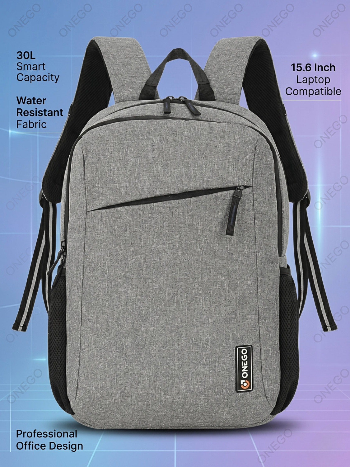 Image of ONEGO Multi-Use Water-Resistant Backpack for Daily Use College Office Study & Travel 30 L Laptop Backpack