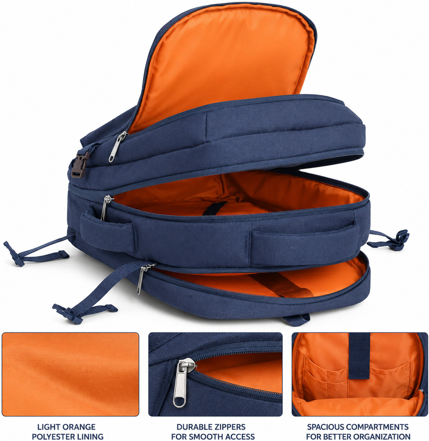 Image of Flamebird Men and Women with Multiple Compartments 40 L Backpack 40 L Backpack