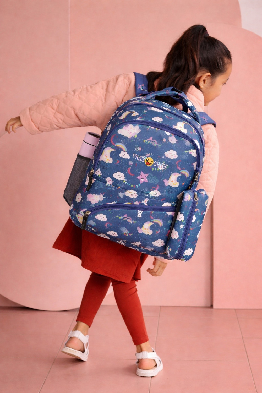Image of Miss & Chief Laptop Backpack Moonlight Laptop Backpack Water Resistant and Lightweight Bag 36 L Backpack