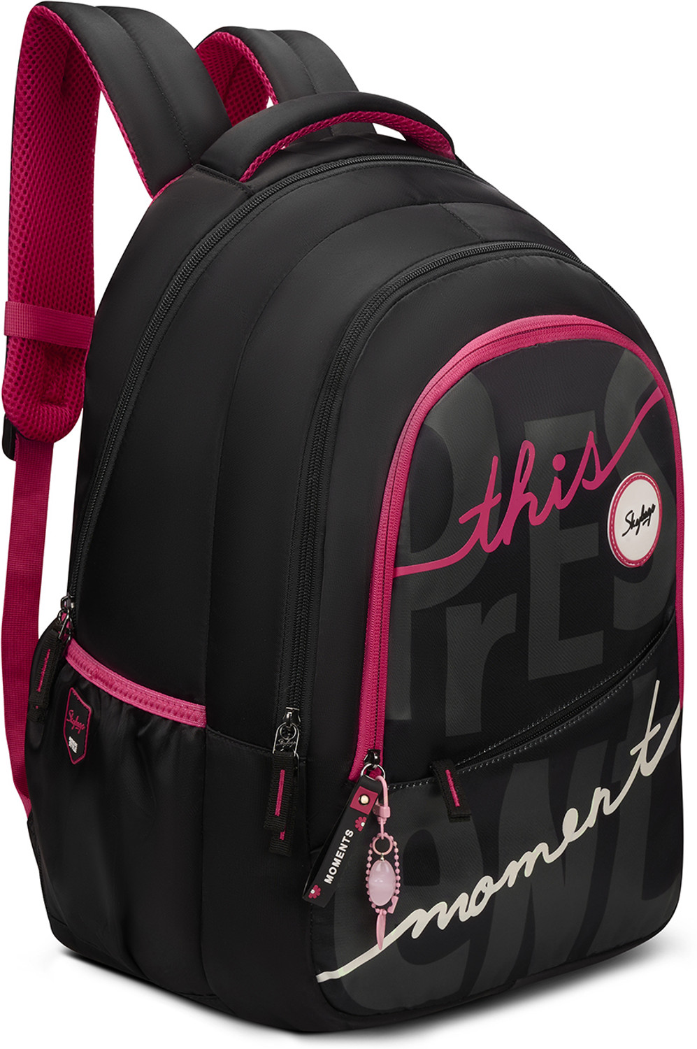 Image of SKYBAGS Glow School Backpack for Girls with 3 Compartments & Quick Access Front Pocket 37 L Backpack