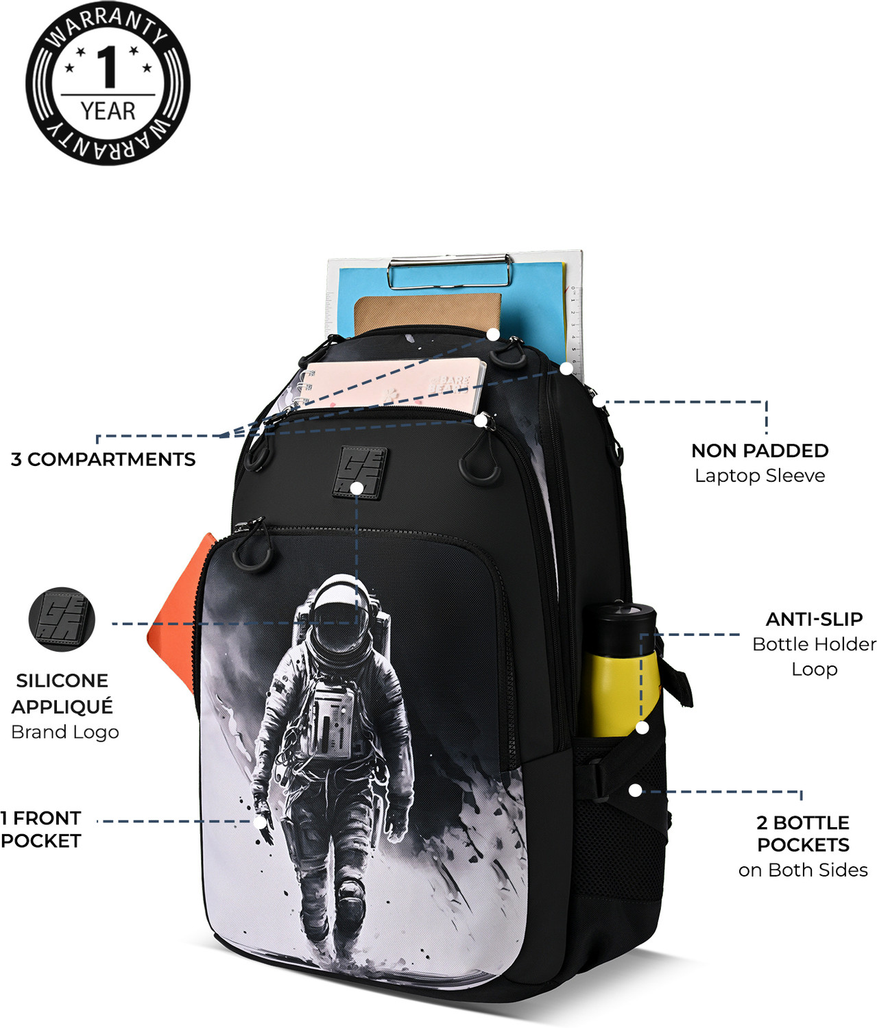 Image of Gear Art Astronaut Backpack 19 inch /38L 38 L Backpack
