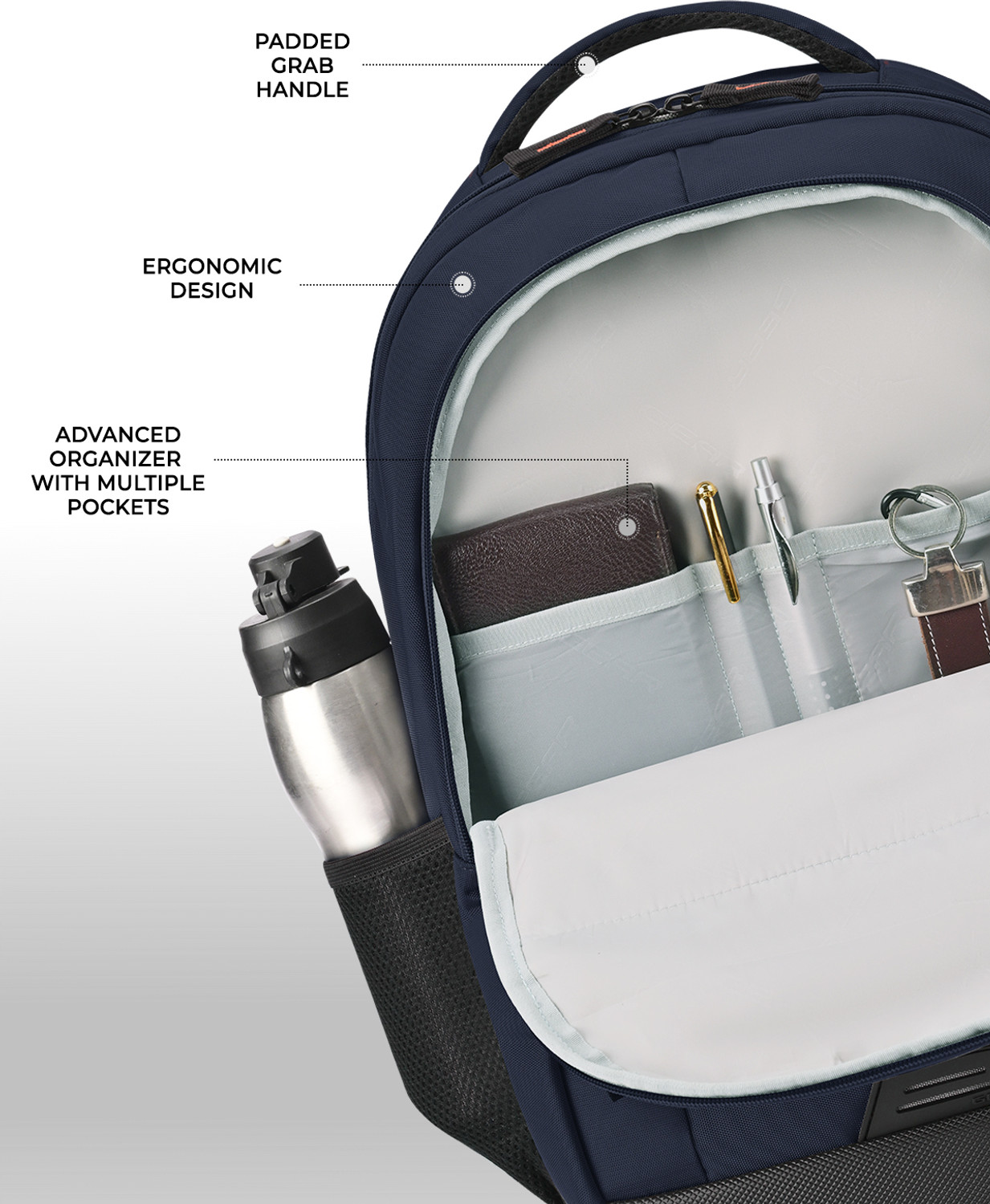 Image of Gear SWIFT LAPTOP BACKPACK WITH RAINCOVER 19 34 L Laptop Backpack