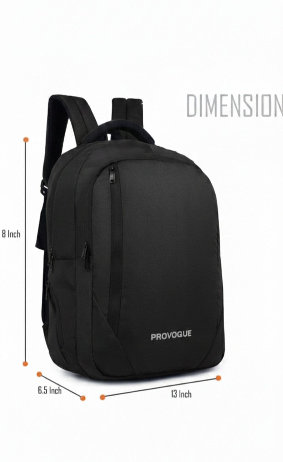 Image of PROVOGUE Spacious Unisex 36 L Laptop Backpack