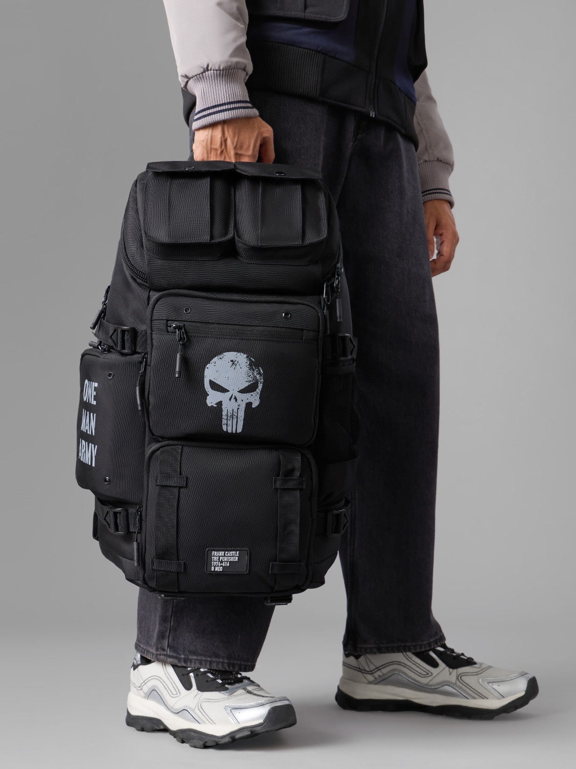 Image of The Souled Store Punisher: Tactical Armour 28 L Backpack
