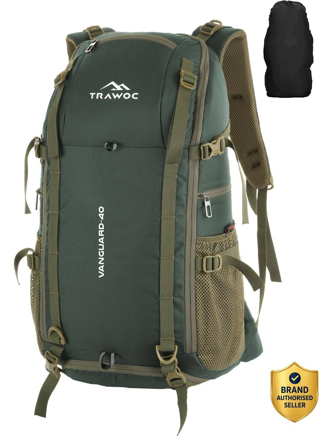 TRAWOC 40L Travel Laptop Casual Bag for Trip Trekking & Hiking Unisex 40 L Laptop Backpack