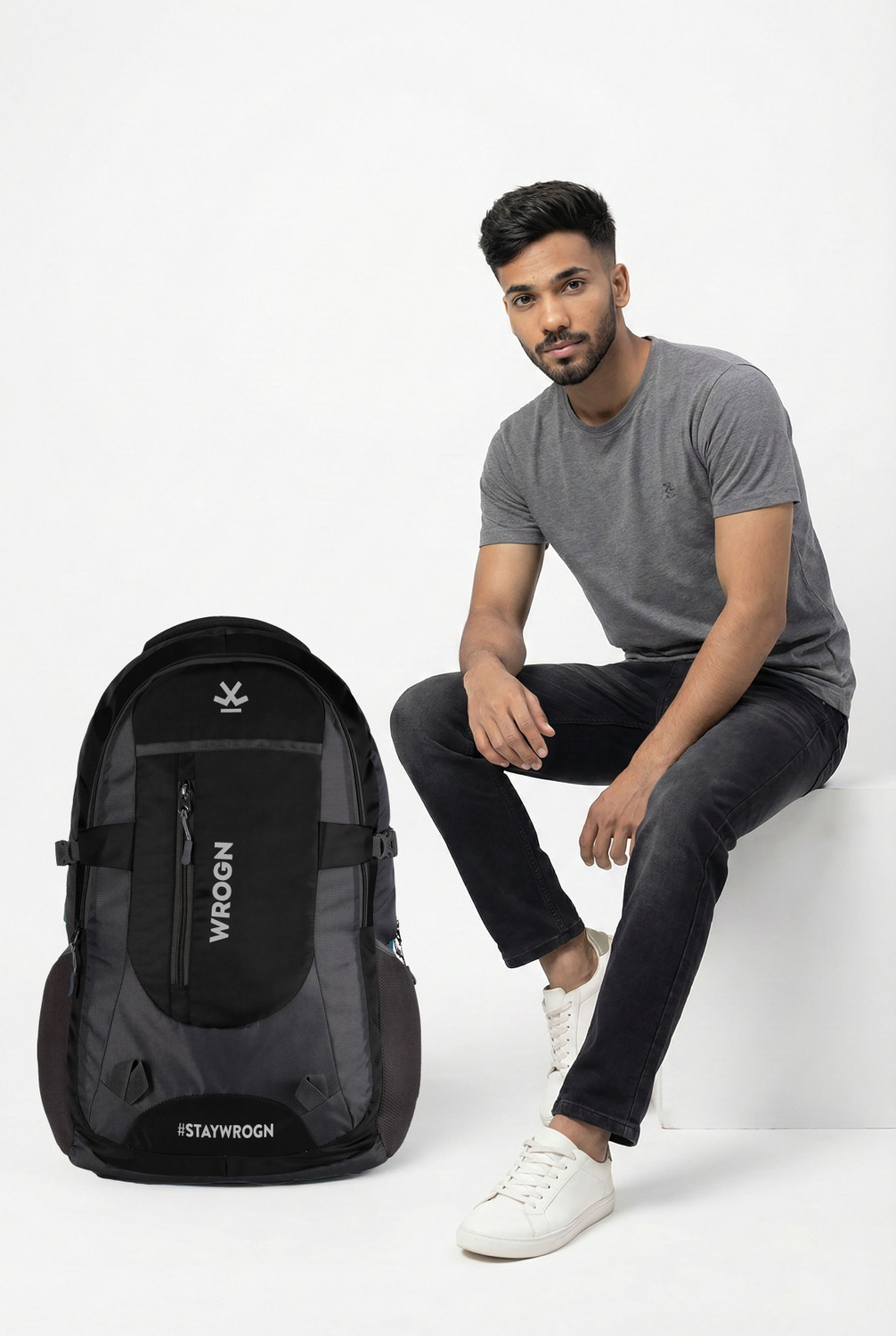 Image of WROGN Laptop backpack spacy unisex backpack fits upto 16 Inches /college bag /school bag 50 L Laptop Backpack