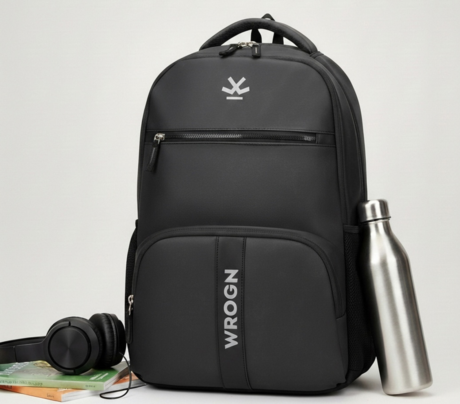 Image of WROGN Vintage Faux Leather Pu Waterproof Unisex Office /College /Business /School /bags 36 L Laptop Backpack