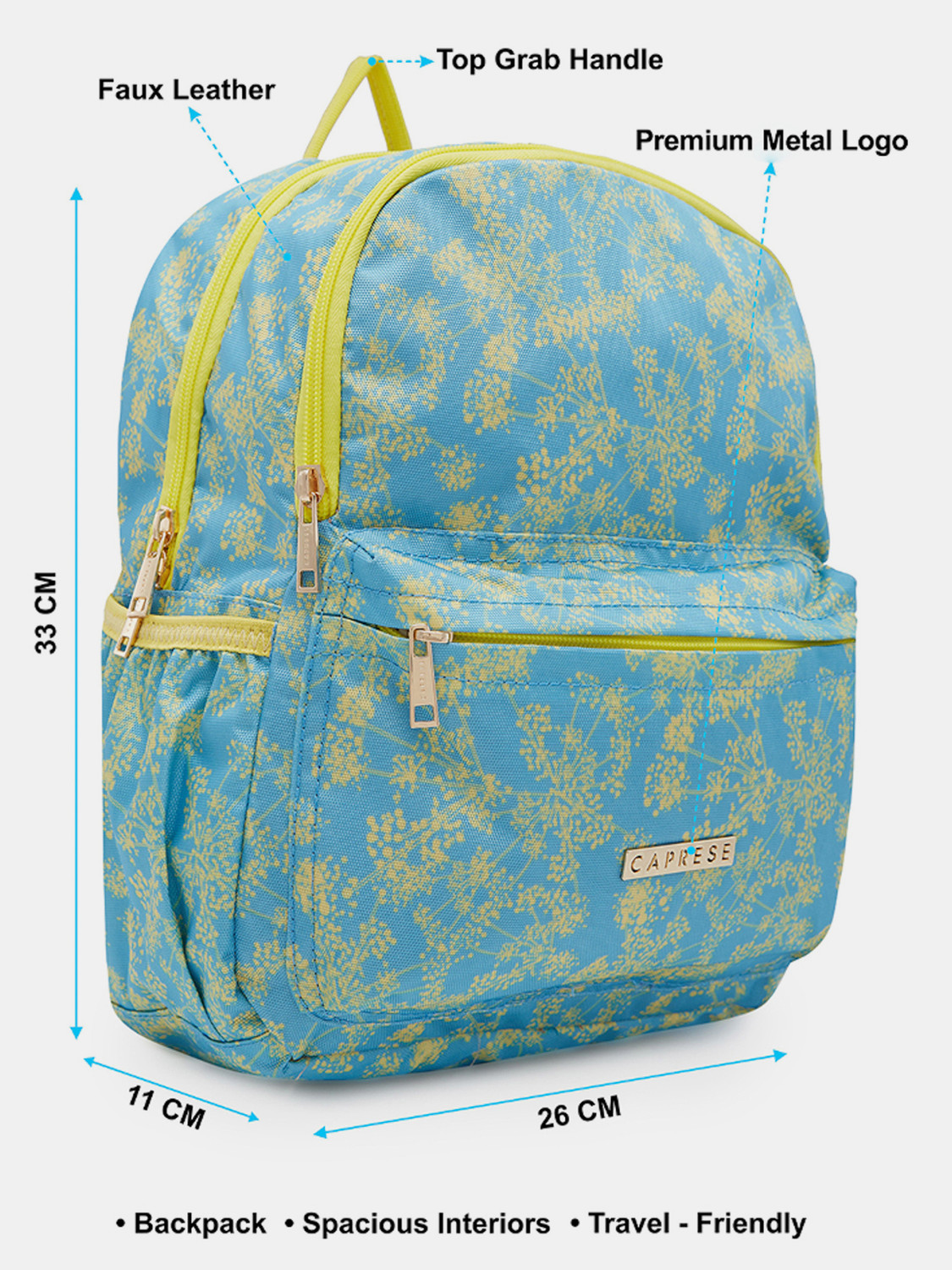 Image of Caprese Chrysan 25 L Backpack