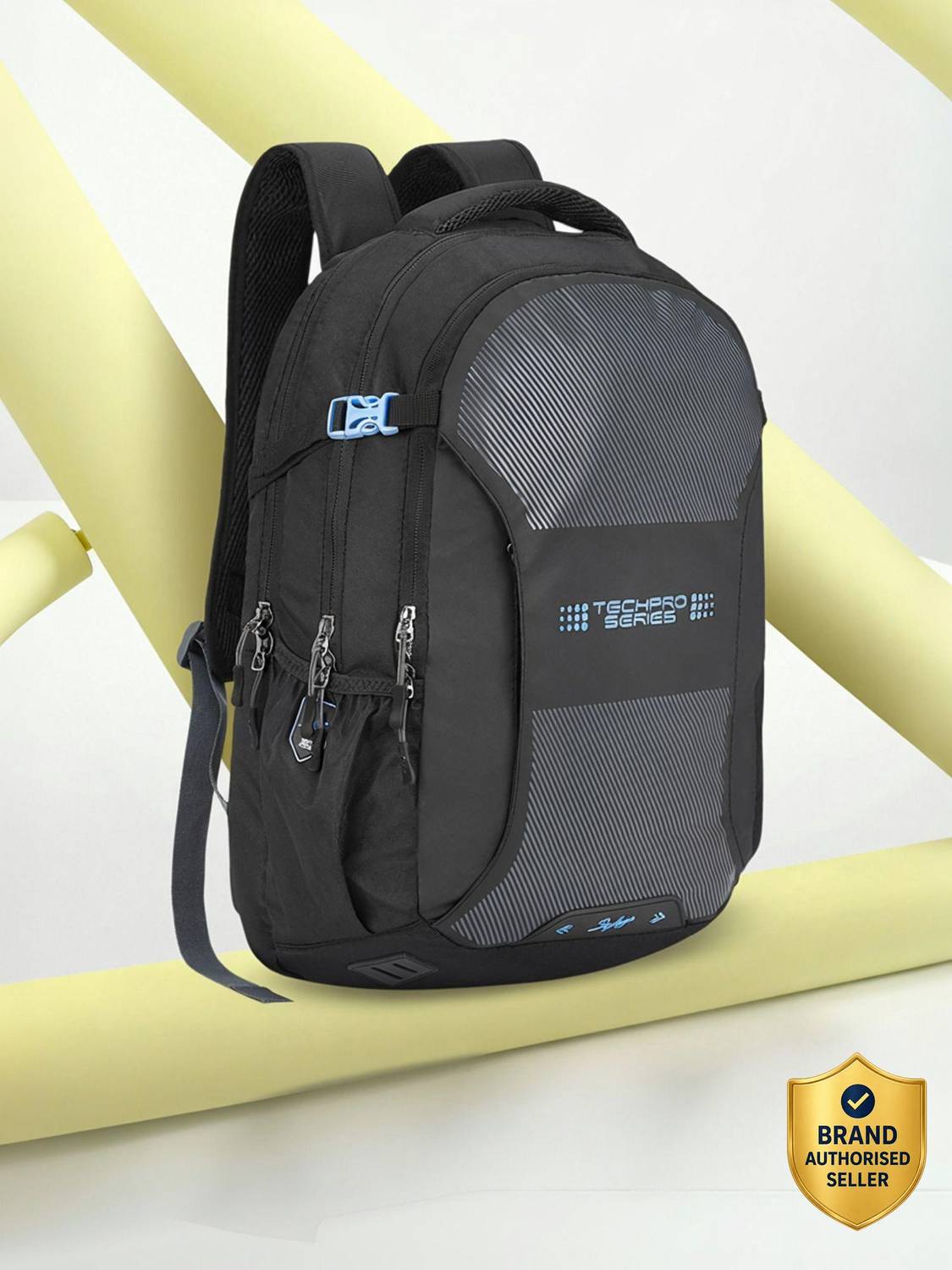 Skybags Network NXT 01 32L Black Laptop Backpack - Image 1