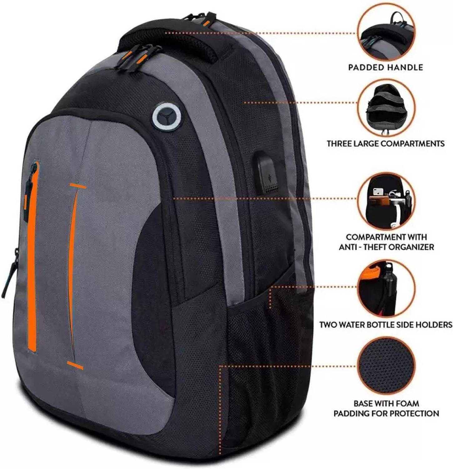 JAIRAJ 32 L Laptop Backpack - Image 2