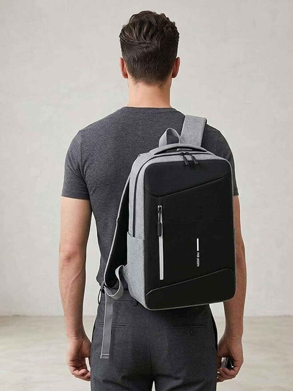 Image of FUR JADEN Anti Theft Number Lock 15.6 Inch Bag for Men Women 25 L Laptop Backpack
