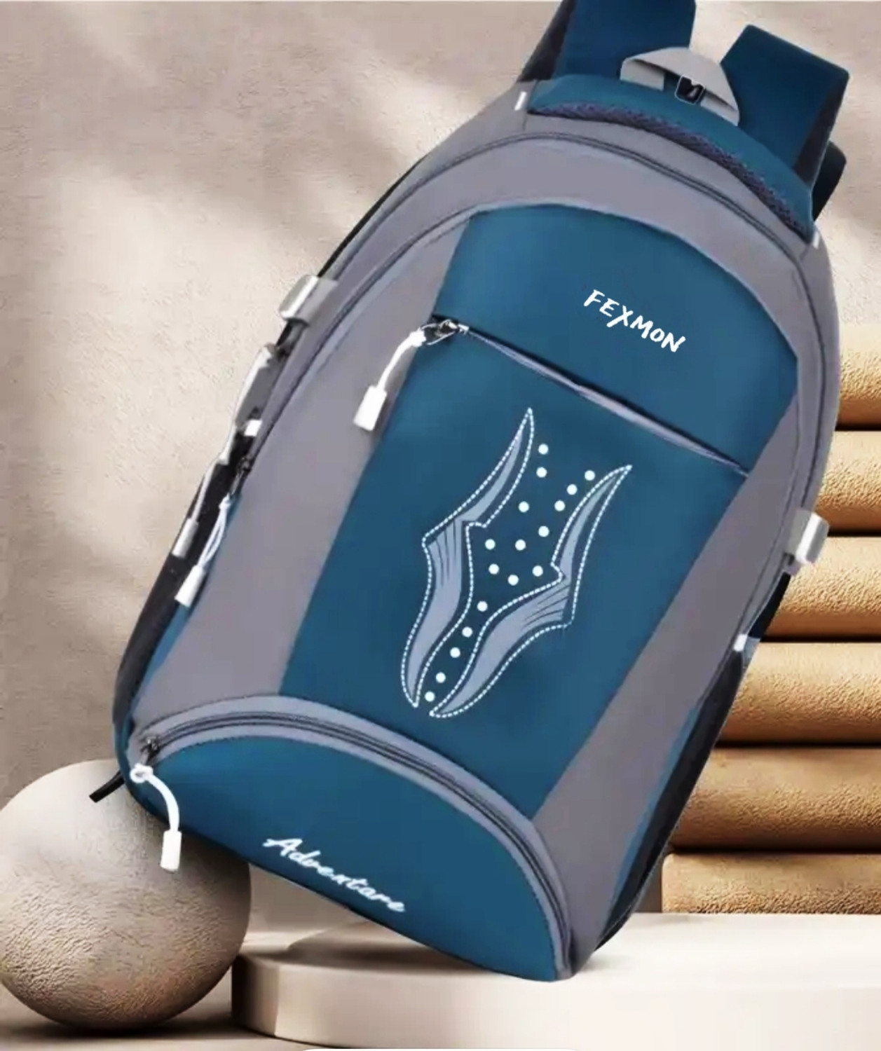 Image of FEXMON Multi-Use Water-Resistant Backpack for Daily Use College Office Study and Travel 25 L Laptop Backpack
