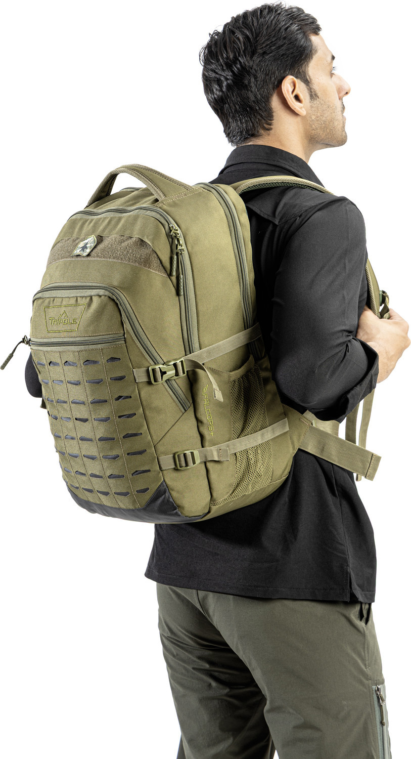 Image of Tripole Falcops Plus 38L Tactical Laptop Backpack with Laser-cut MOLLE Webbing 38 L Backpack