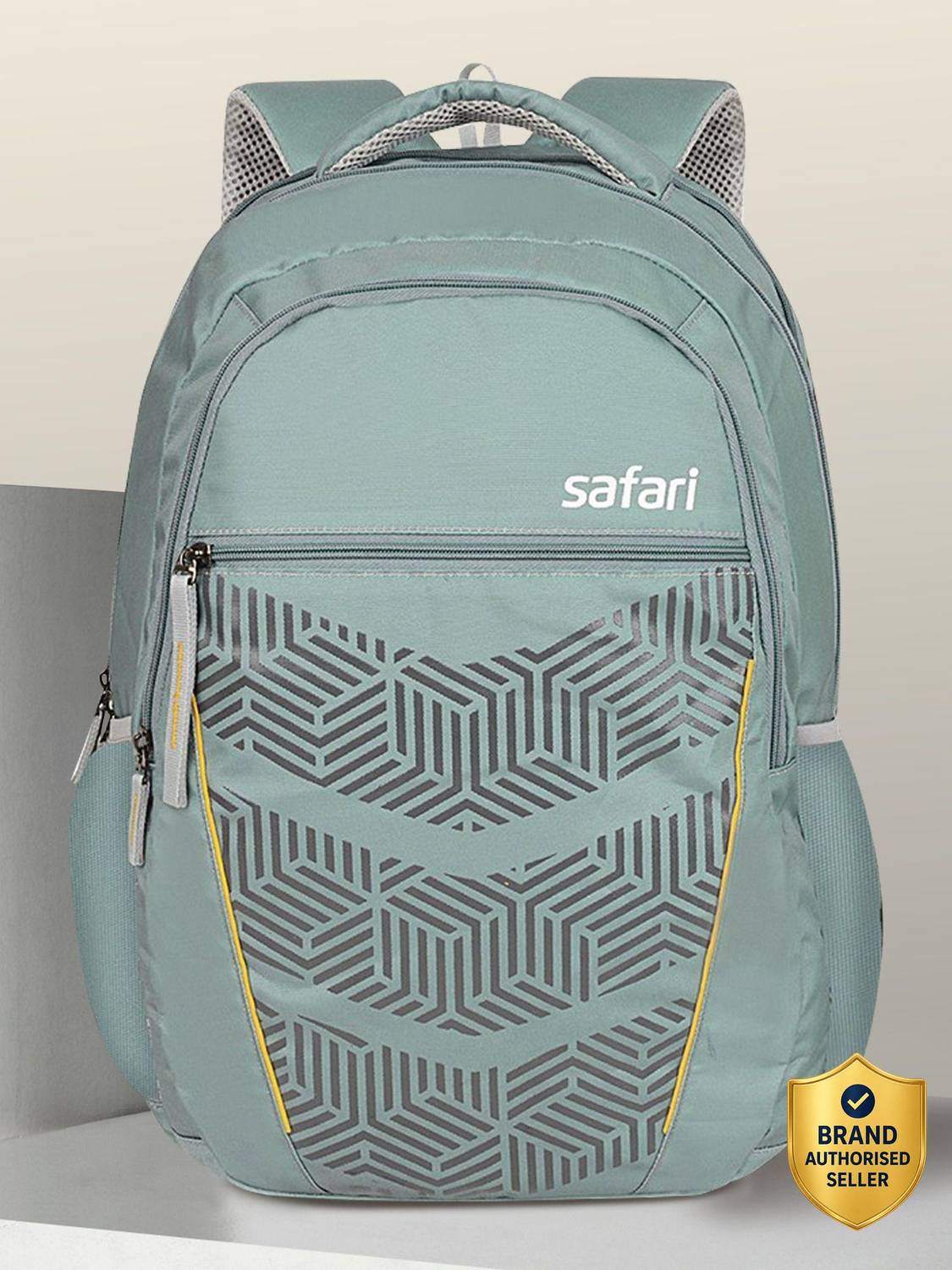 SAFARI Tribal 35 L Laptop Backpack Gray
