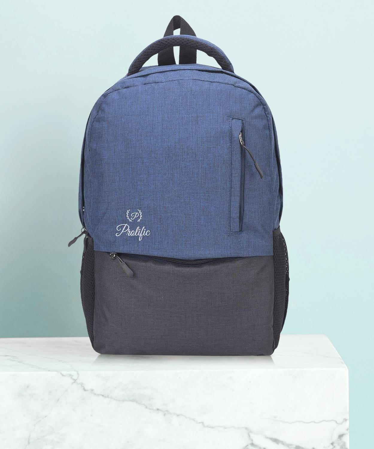 Prolific STYLISH-25 LTR BACKPACK LAPTOP BACKPACK FOR 14 INCH LAPTOP AND NYLON WATER RESISTANCE BACKPACK , IDEAL FOR SCHOOL, COLLEGE, OFFICE AND TRAVEL 20 L Laptop Backpack