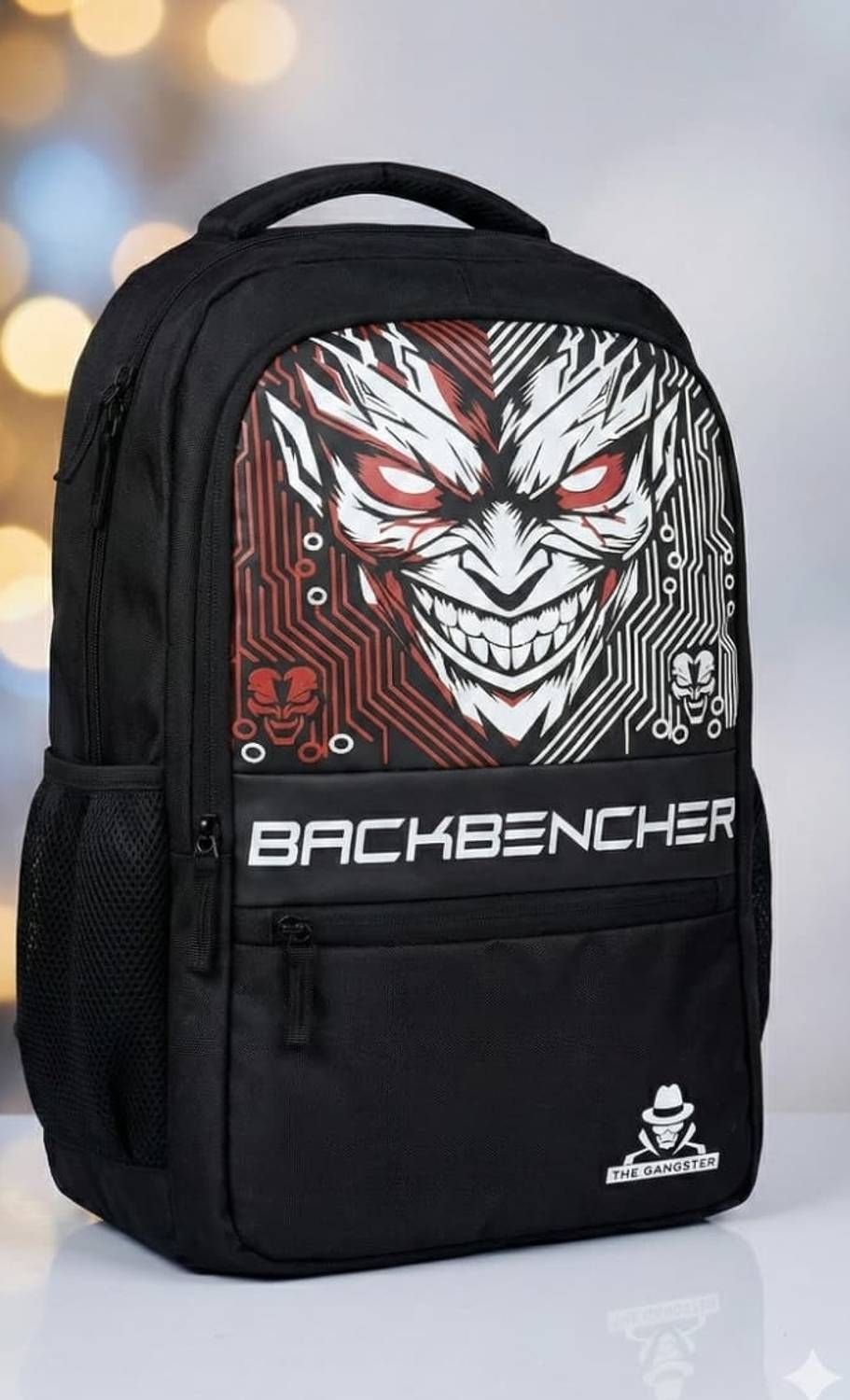【eL】Chain Backpack Lechain Le chain Gangester 2 hidden poket 32 L Laptop Backpack