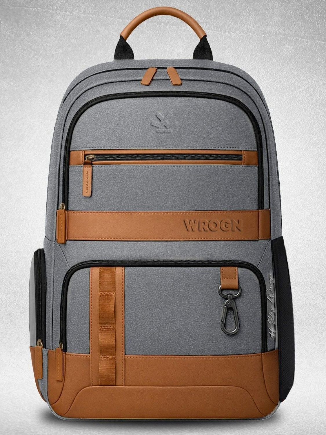 Image of WROGN Unisex Urban Heritage Pro Laptop Backpack with Anti Theft Pocket & Rain Cover 40 L Laptop Backpack